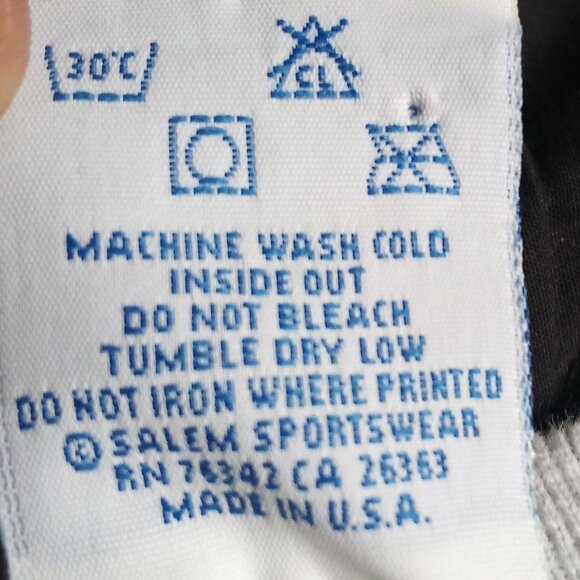 Vintage 90s Salem Sportwear Oregon Ducks Crewneck Sweatshirt - Picture 4 of 6